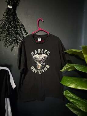 Patriot Harley-Davidson Fairfax, Washington DC Motorcycle Graphic T-Shirt